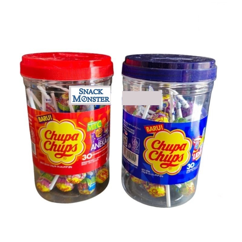 

Permen Chupa Chups Lollipop Toples - Netto 30 pcs x 9 gr