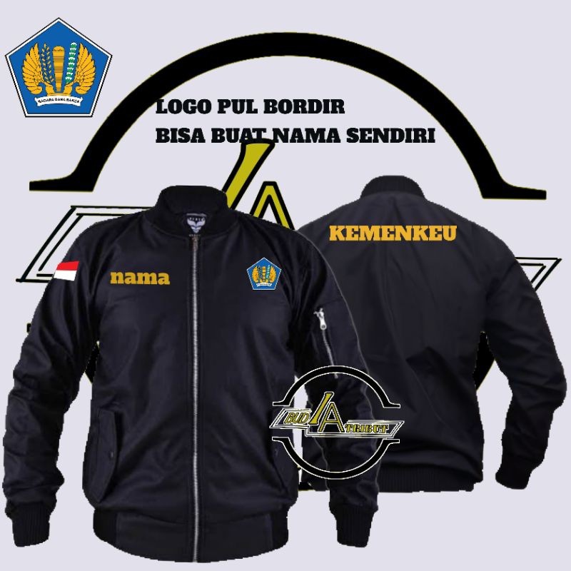 jaket kemenkeu / jaket bomber kemenkeu
