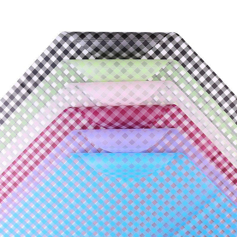 

Flower Wrapping Cellophane Motif Gingham Square Kotak Kertas Buket Bunga Ecer 1 LEMBAR