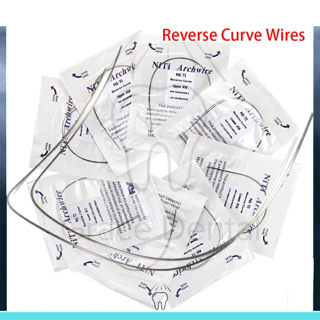 Reverse Curve NiTi Wire Ortho Behel RCS Orthodontics