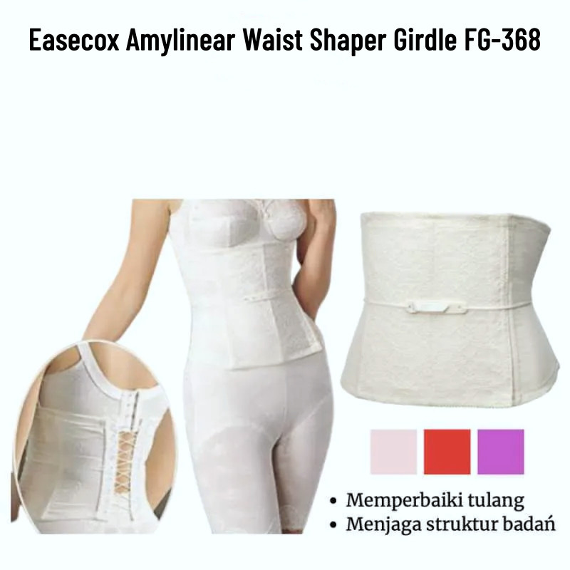 Easecox Waist Shaper Girdle Amylinear FG368 - Korset Kesehatan Wanita Remaja & Dewasa dengan Batu To