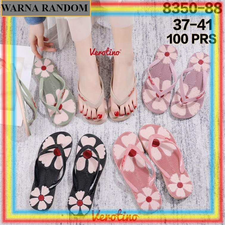 8350-88 Sandal Jepit Rematik Refleksi Verotino Sendal Duri Terapi Kesehatan Akupuntur Glanzton Warna