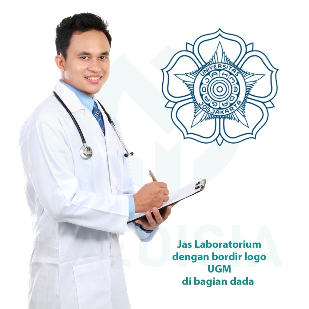PROMO 10.10 Jas Laboratorium UGM Lengan Panjang dan Pendek Bahan Oxford Super HYN03