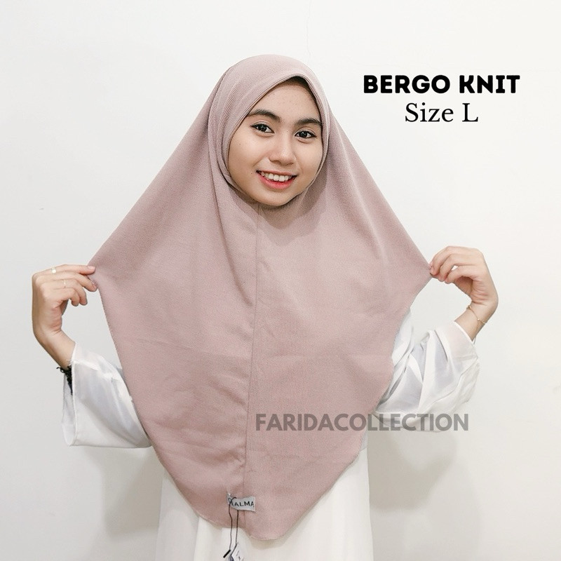ALMA KNIT - BERGO KNIT PREMIUM // BERGO INSTAN KNIT ALMA PET MALAY