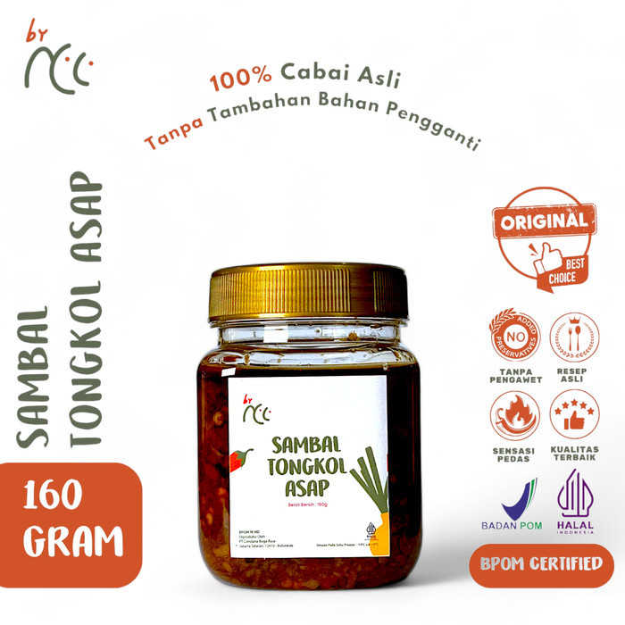 

[BEST]Promo By NCC Sambal Tongkol Asap Pedas 160gr