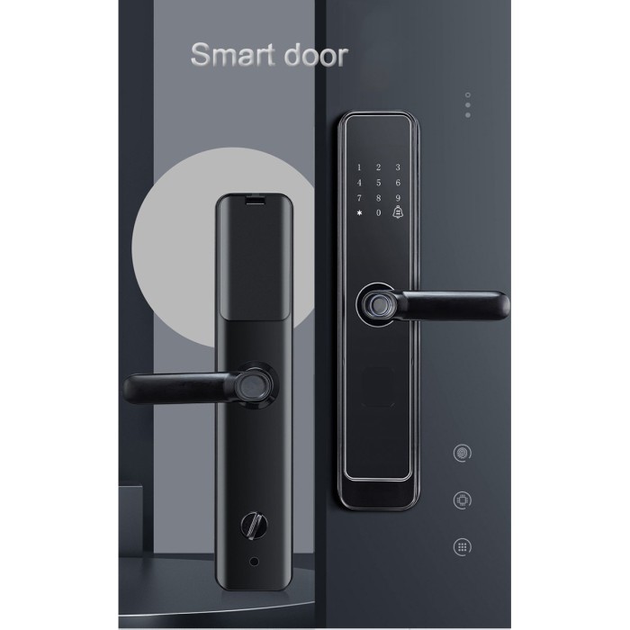 

Smart Door Aplikasi TT Lock Password Card Kunci Pintu Kartu App K15