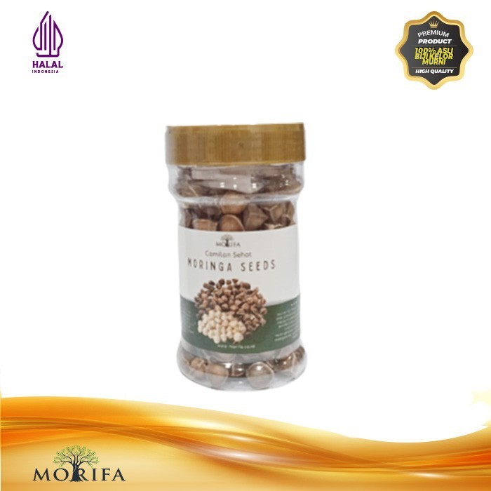 

Moringa Seed - 100 GR 500 Butir Cemilan Biji Kelor Moringa Seed - BELUM KUPAS 250