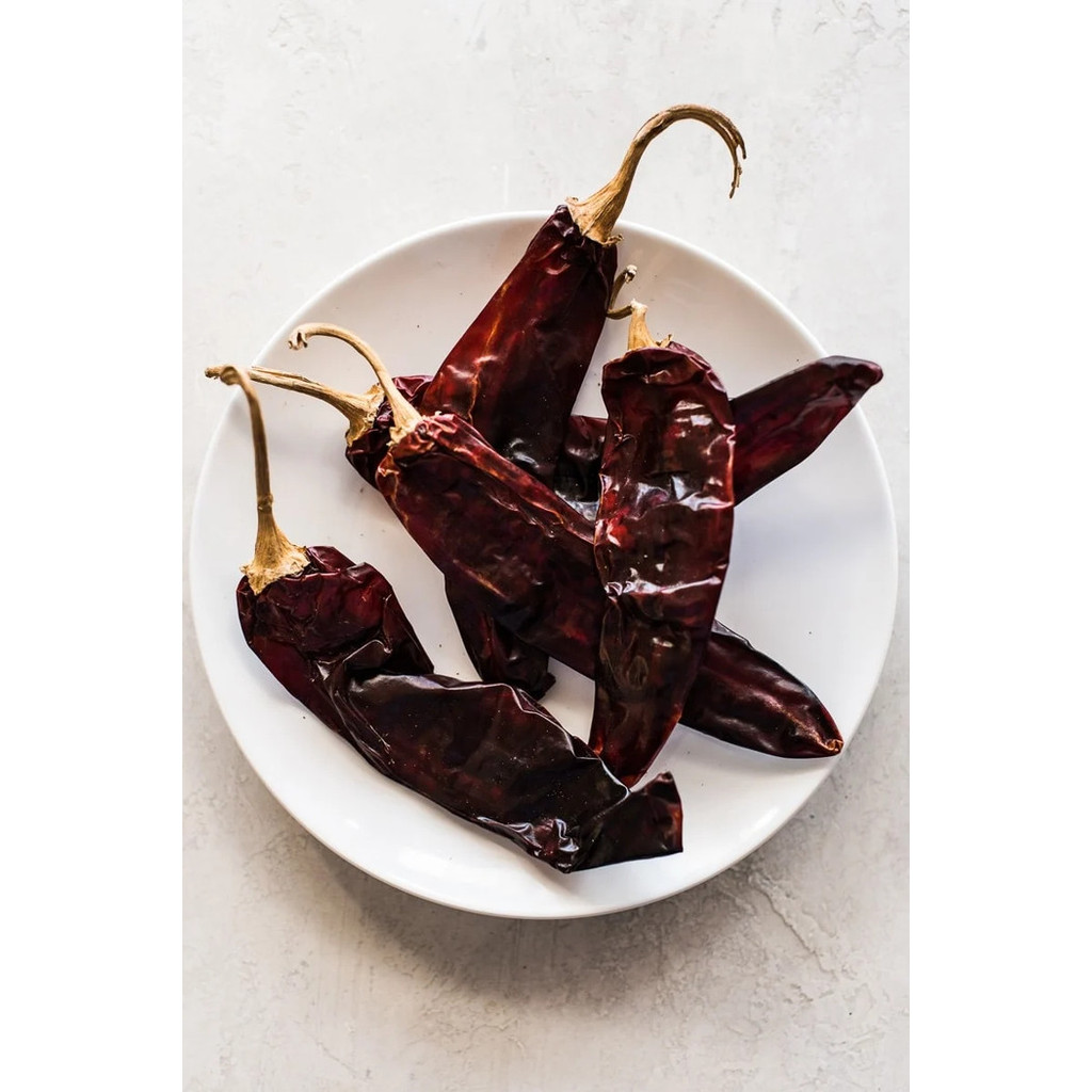 

Dried Mexican Smoked Guajillo Chili Pepper Cabe Kering Asap Mexico 50g