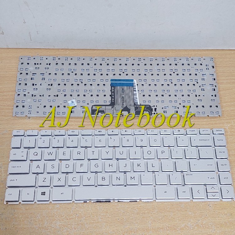 Keyboard HP Pavilion X360 14s-dq5002TU 14s-dq5001TU 14s-dq0508TU Silver -AJNB