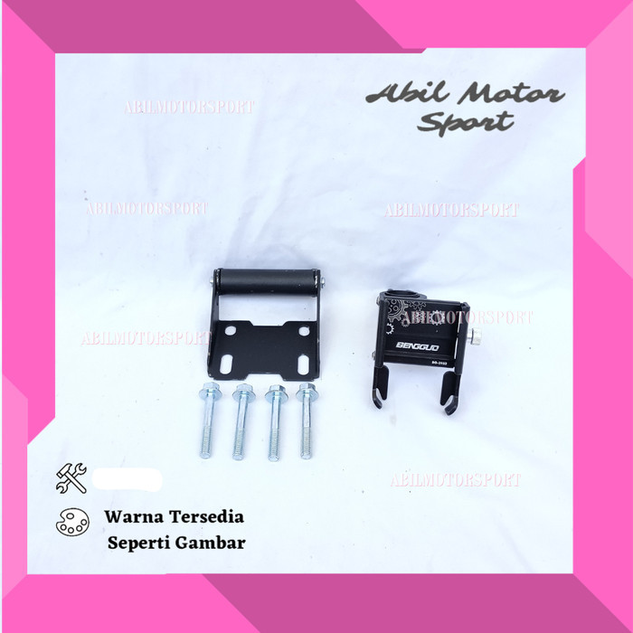 PAKET HOLDER GPS HP PCX LOKAL 150 160 PHONE HOLDER BG ALUMUNIUM STANG MOTOR BRAKET BRACKET BREKET HO