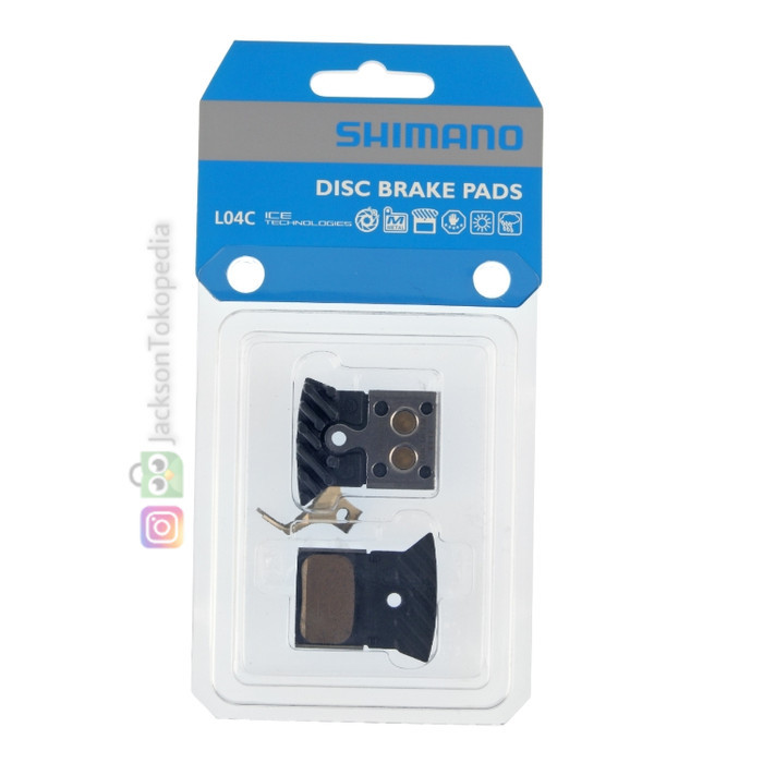 Brake Pad Shimano L04C Metal / Kampas Rem Sepeda Disc Brake