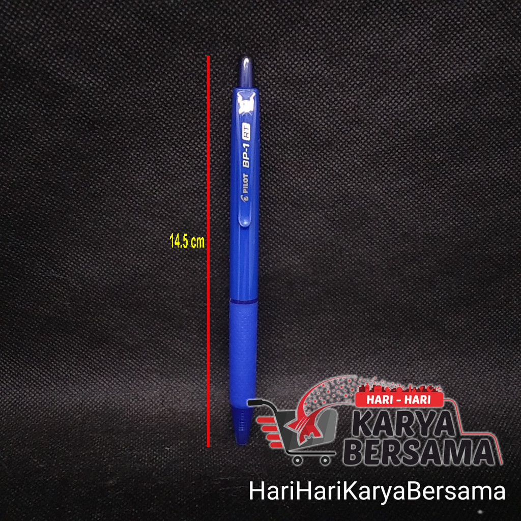 

PILOT BALL POINT PULPEN MEDIUM BP-1RT WARNA BLUE 1PCS