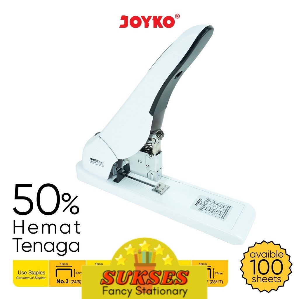 

Heavy Duty Stapler Stepler Heavy Duty Joyko HS-7 Power Save