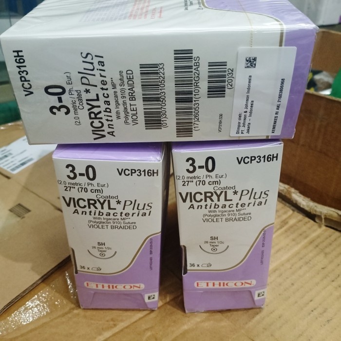 vicryl plus 3.0 antibacterial