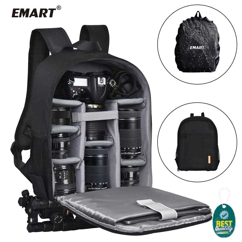 EMART Tas Kamera Backpack Camera Bag Waterproof Adjustable - TR-35