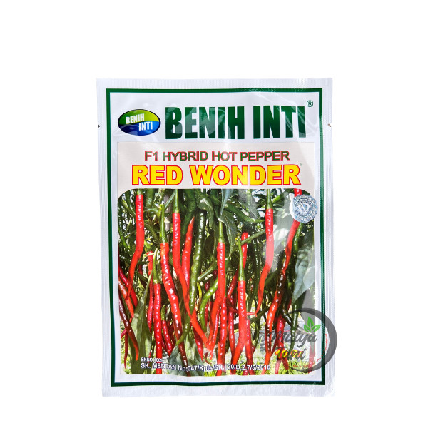 Benih Cabe Keriting Red Wonder 10 Gram Benih Inti