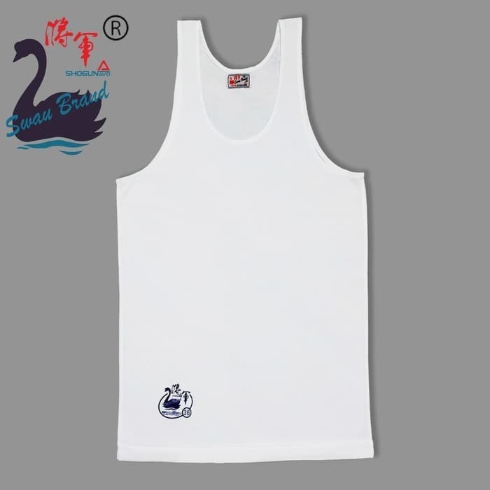 Terlaris ✨ -Kaos Dalam Pria Dewasa Singlet  Swan | Kaos Kutang Ori Swan - 36