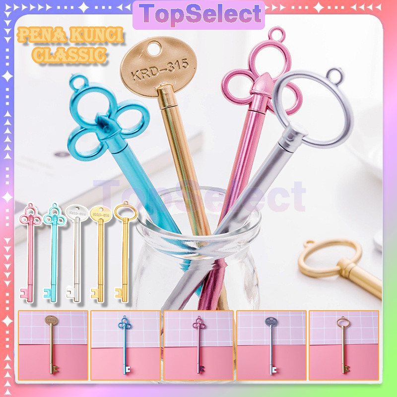 

Pena Kunci Classic / Pulpen Gel Bentuk Kunci Rumah Pen / Pen Jel Kunci/Pulpen Unik Dekorasi / Souvenir Pulpen Bolpoin Gel