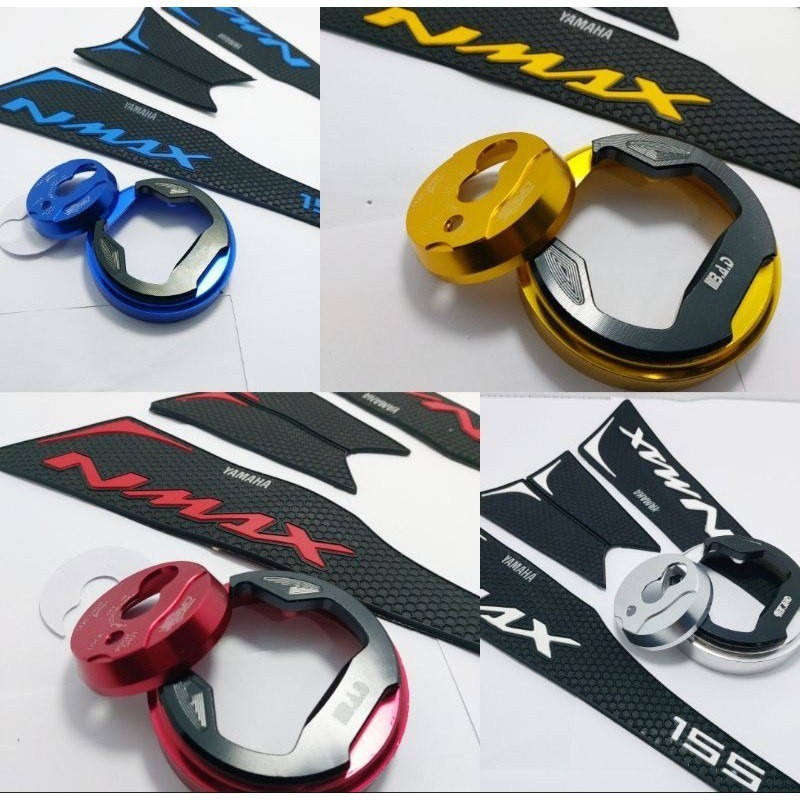 SET PAKETAN FULL TANGKI NMAX OLD COVER KUNCI TANKPAD NMAX TANK PAD NMAX OLD -BF