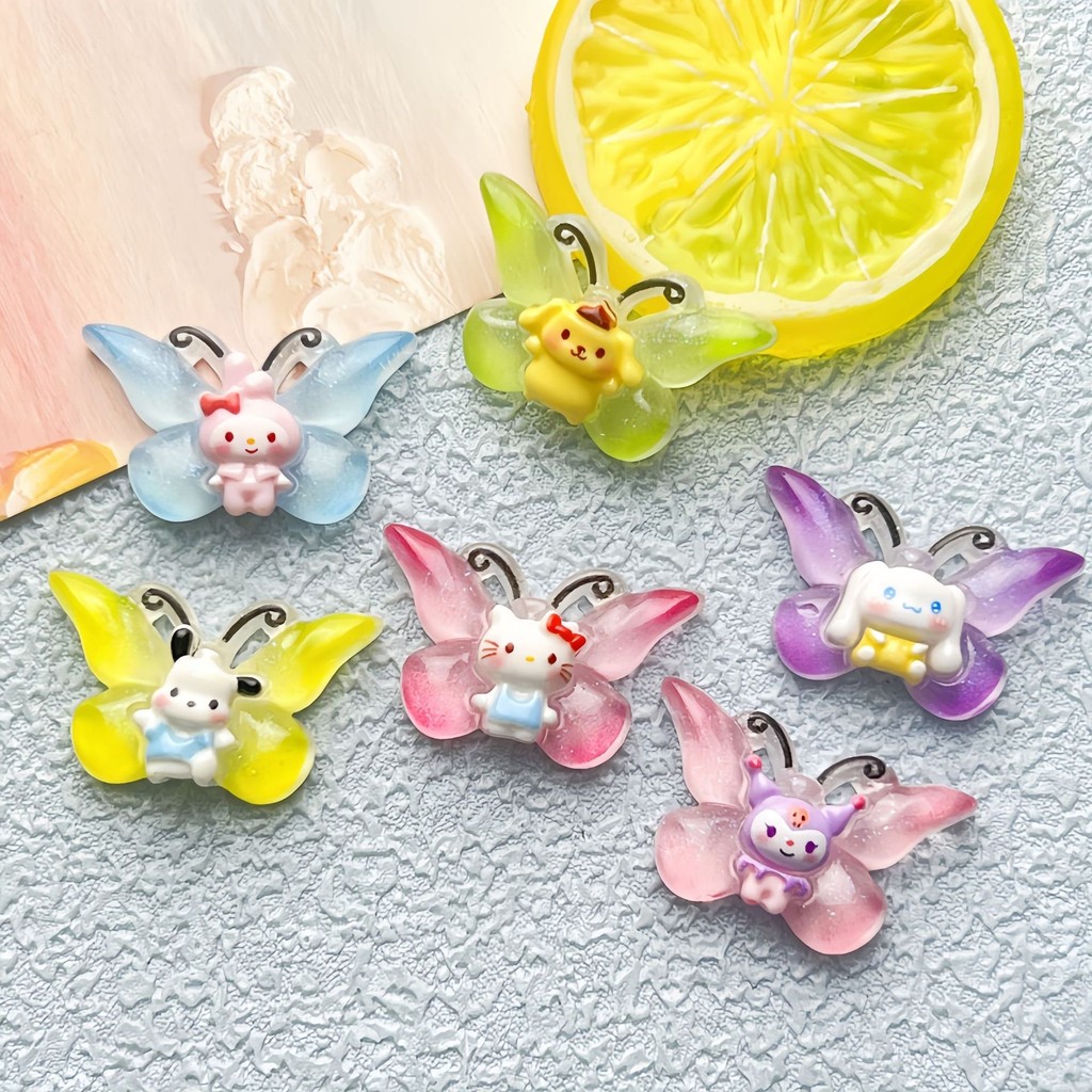 

Stiker 3D Botol HP Notebook Aksesoris Karakter Kuromi Cinnamoroll Melody