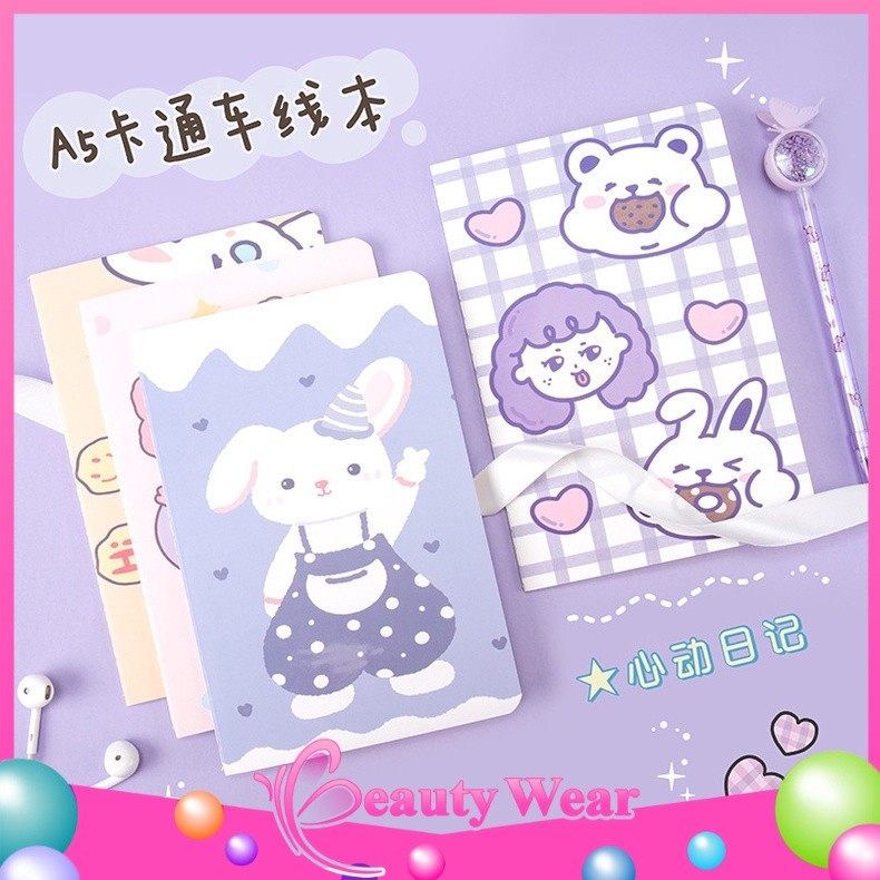 

Buku Catatan Tulis Kertas Mini Notebook Motif