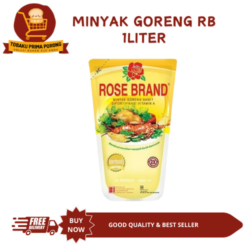 

MINYAK ROSE BRAND POUCH 1 LITER