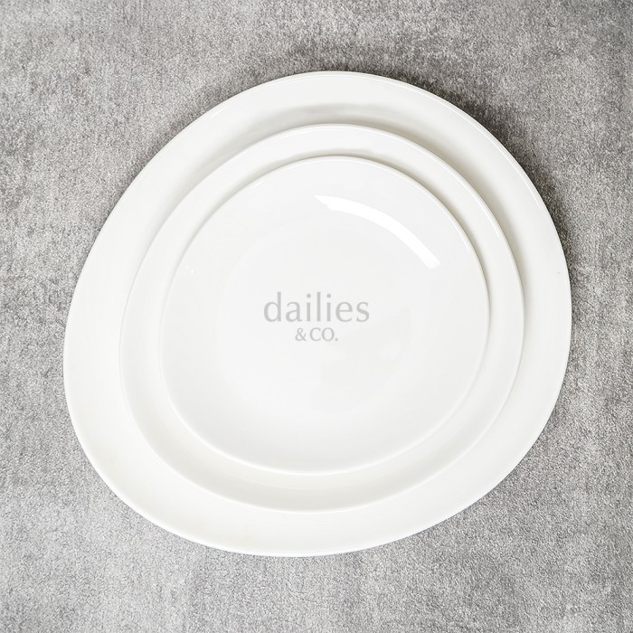 Saint James Zen Cloud Plate/ Piring Makan Keramik