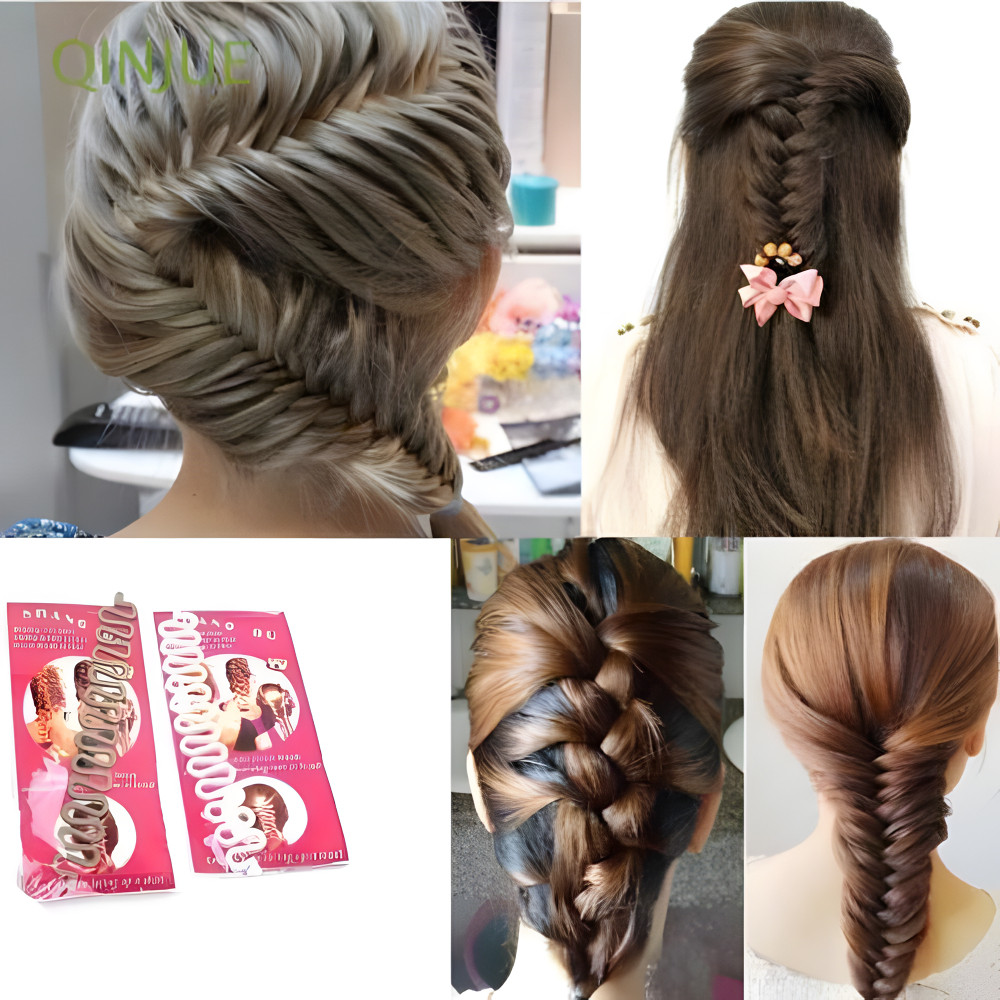 1pcs Alat Bantu Kepang Rambut Alat Bantu Kepang Kelabang Rambut / Mengepang Rambut