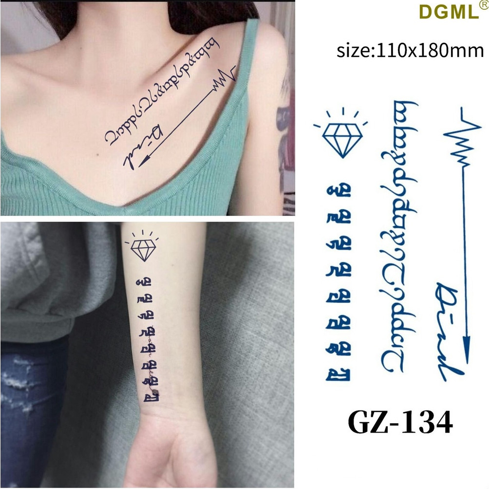 

[Pengiriman 24 Jam] Tato Temporer Sticker Tato Temporer Tahan Lama 15 Hari Tato Temporer Anti Air Berbagai Pola Indah Untuk Dipilih