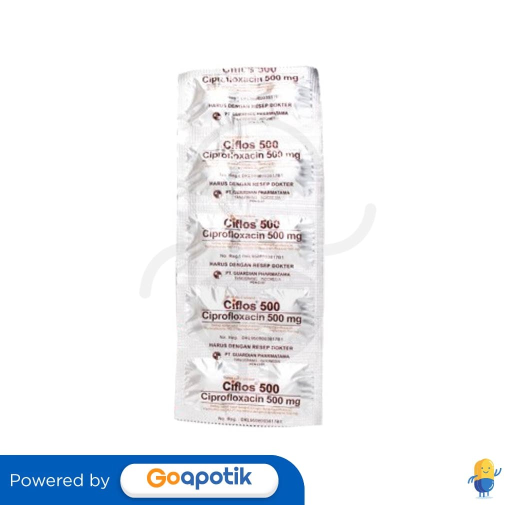 Ciflos 500 Mg Strip 10 Tablet