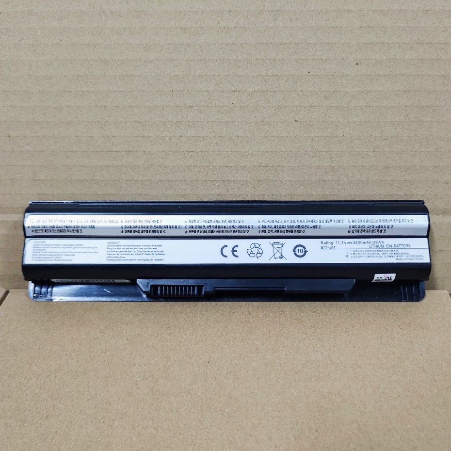 Original Batre Baterai MSI BTY-S14 For GE620 GE70 GE60 FX600 CX70 CR41 P60 GP70 Baru
