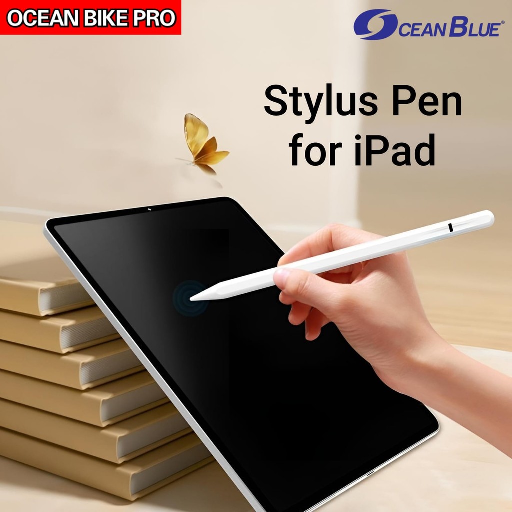 OCEANBLUE Pensil Stylus Pen Palm Rejection Capacitive for iPad