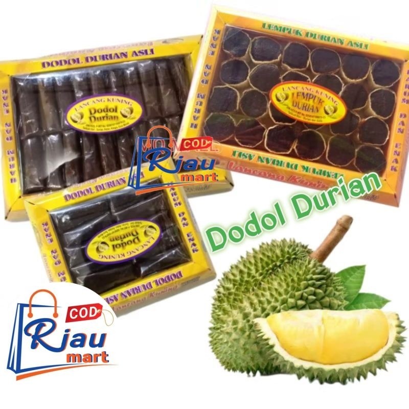 [oddsolshop] pekanbaru/Dodol durian asli khas RIAU
