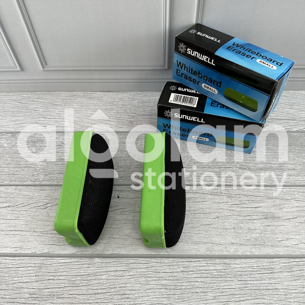 

SATUAN ( 1 PCS ) Penghapus Papan Whiteboard Kecil Sunwell / Eselon lengkap