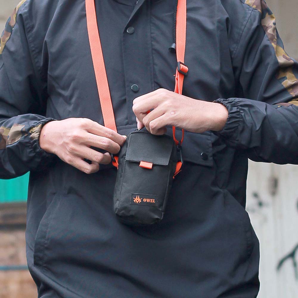 Totenhood - Hanging Wallet Pria Distro Dompet HP Kartu ID Card Tas Gantung Leher Mini Terbaru