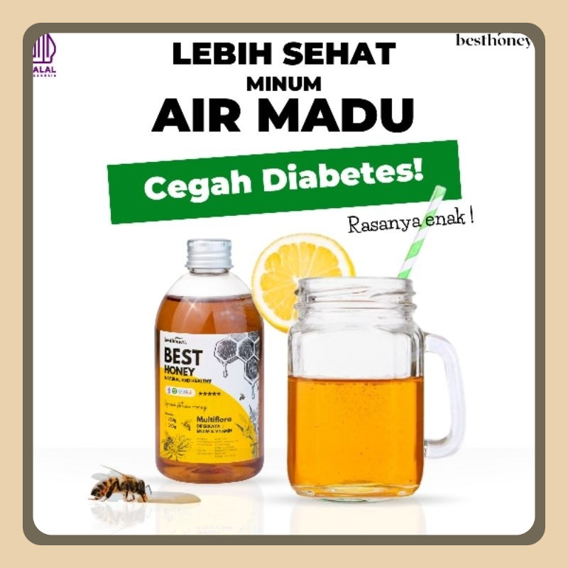

Best Honey Madu Asli Madu Multiflora Original 350gr