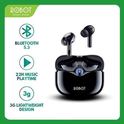 ROBOT Headsets Bluetooth Airbuds T30 - Black