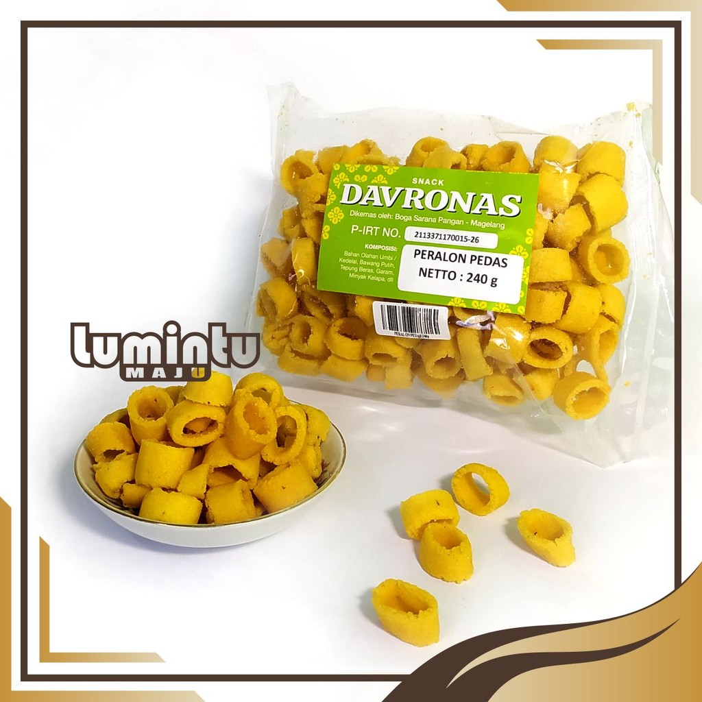 

POTHIL / Potil / potel PARALON PEDAS 240GR DAVRONAS / camilan, snack dan oleh-oleh khas Magelang