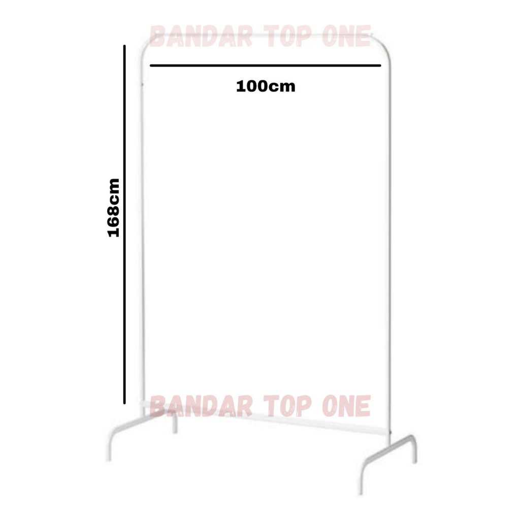 Gawang baju minimalis / Stand Hanger Besi /Gantungan Baju  IKEA1
