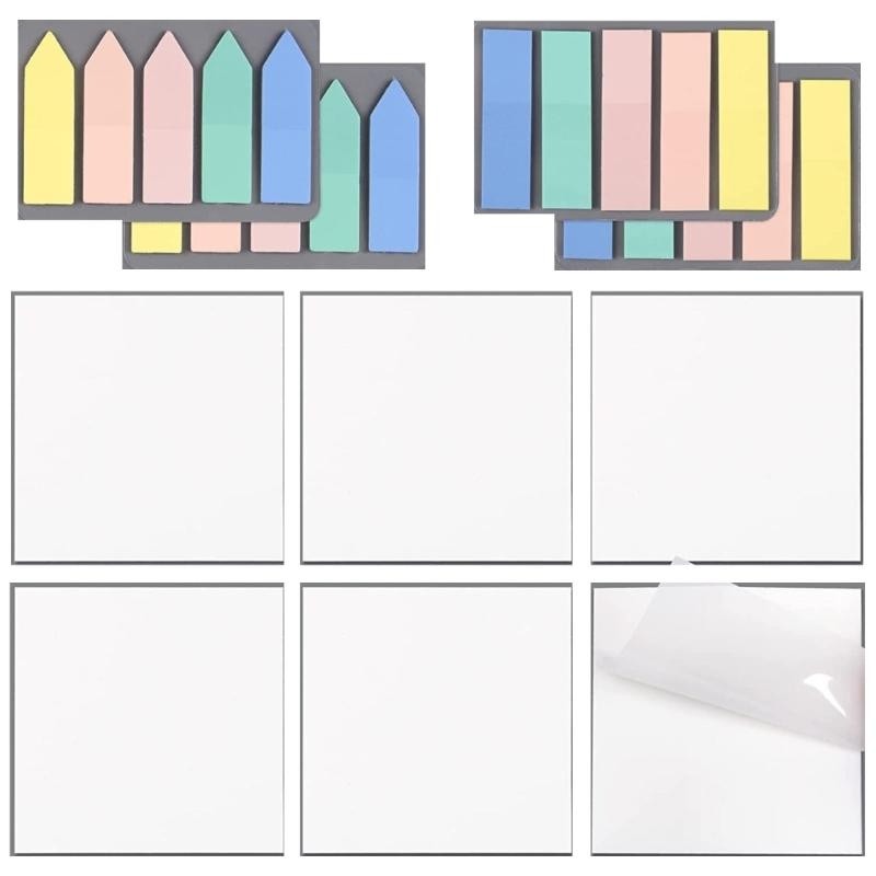

W89C Sticky Tabs Translucent Sticky Notes Page Markers Index Tabs Flags Sticker
