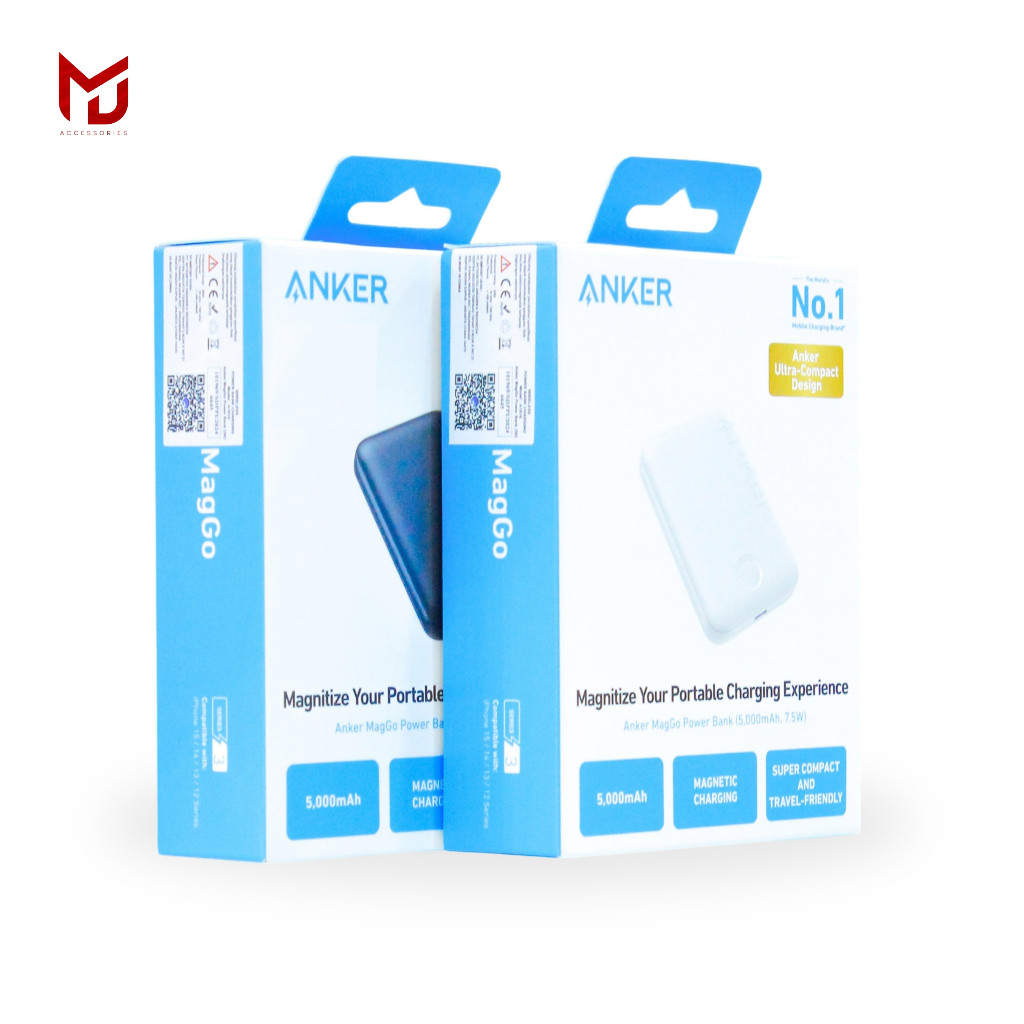 Powerbank Anker 321 MagGo Powercore Magnetic 5K  -MJ-