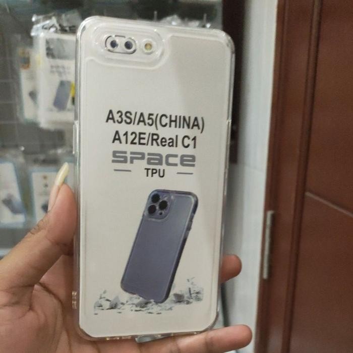 Softcase Bening OPPO A3S / REAL C1 Case Transparan - CASE BENING, OPPO A3S