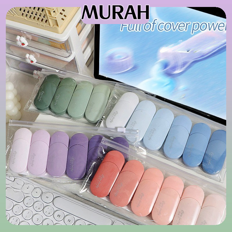 

6PCS/Bag Correction Tape/Pita Koreksi Gradien Untuk Siswa Bernilai Tinggi/ Pita Koreksi 30 Meter Warna Pastel Tidak Mudah Terputus