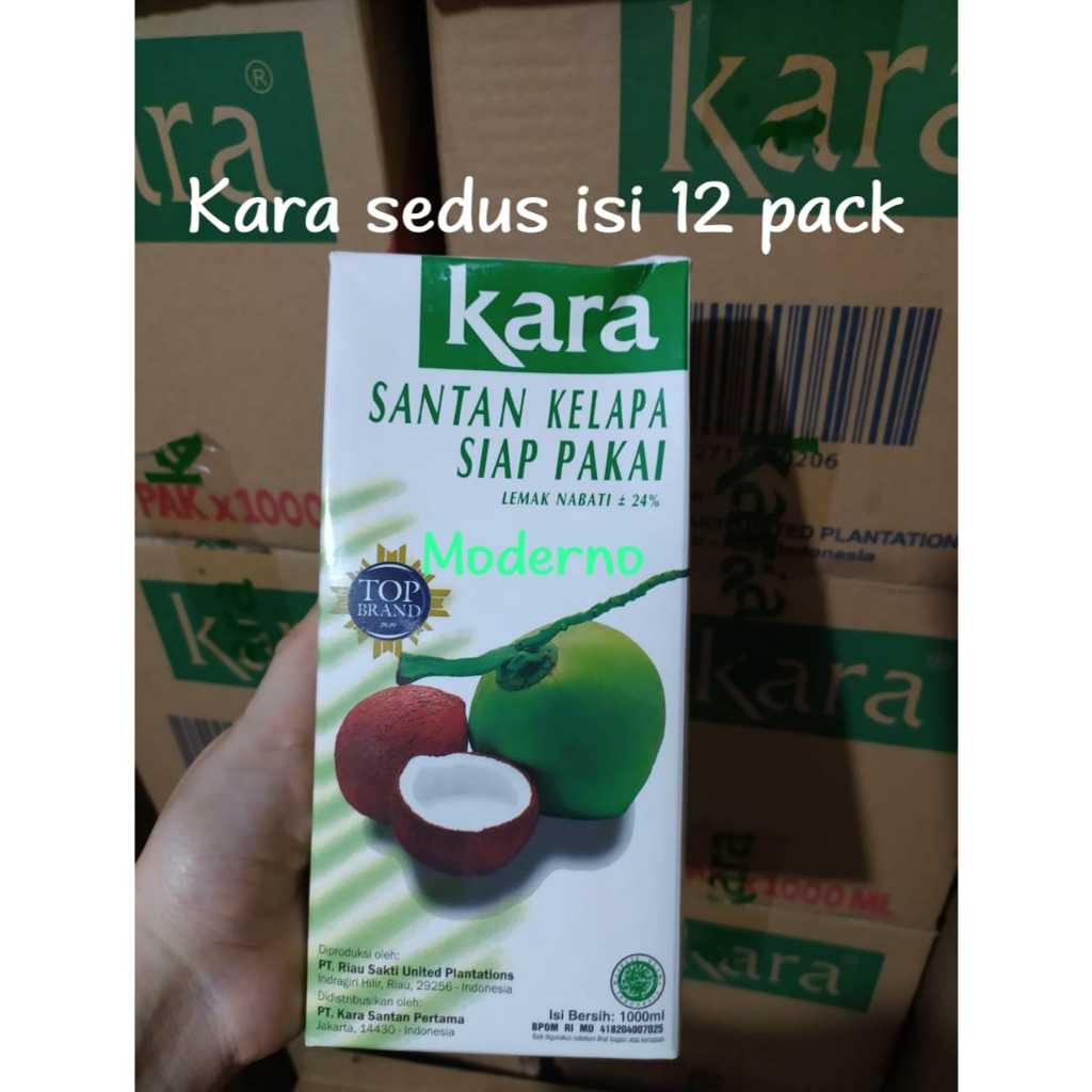 

NEW SALE Santan kelapa Kara 1 liter - Perkarton