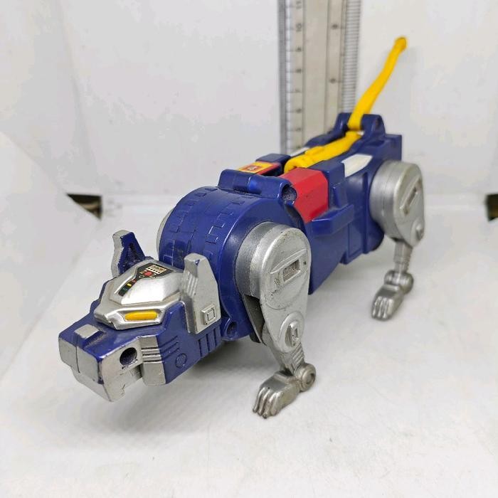 AKO,,, Vintage DX Voltron Part Kaki Blue Lion 4 Original WEP Megazord 2ND