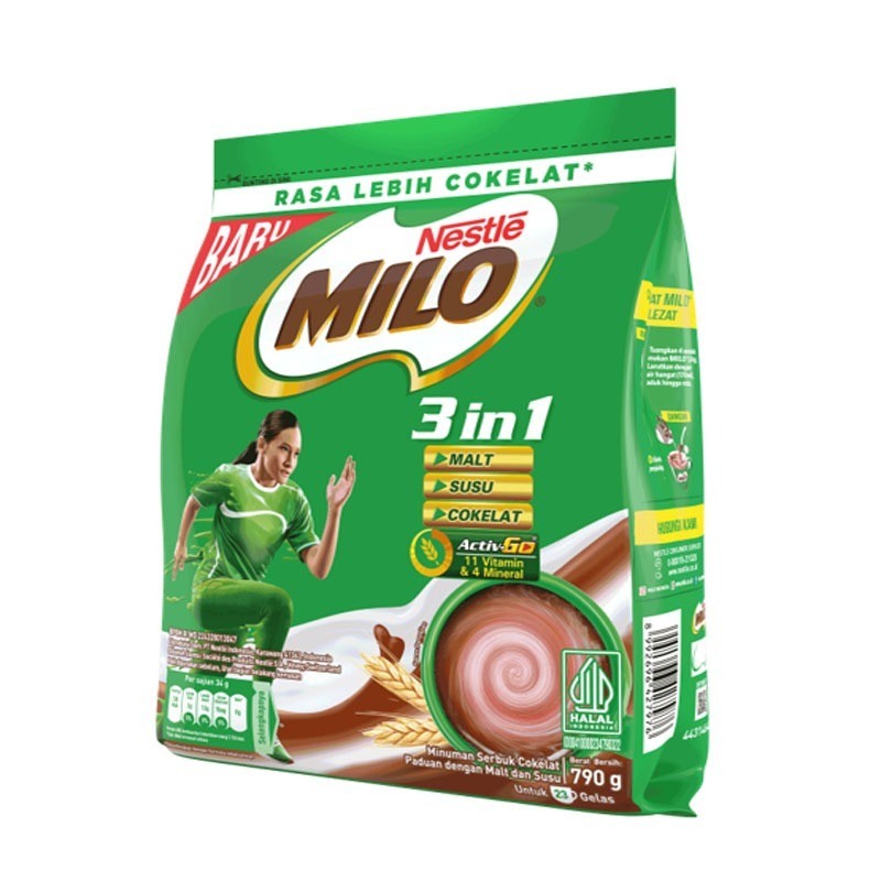 

Milo 3in1 Activ-Go Pouch 790gr