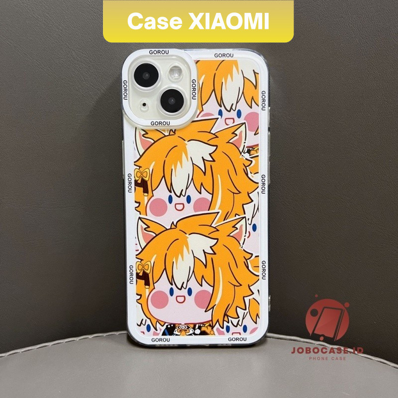 Case Redmi Premium Gorou Genshin Impact  Redmi 12 13C 9C 10A 9A 12C 9T 11A 10 9 10C 9C NFC Note