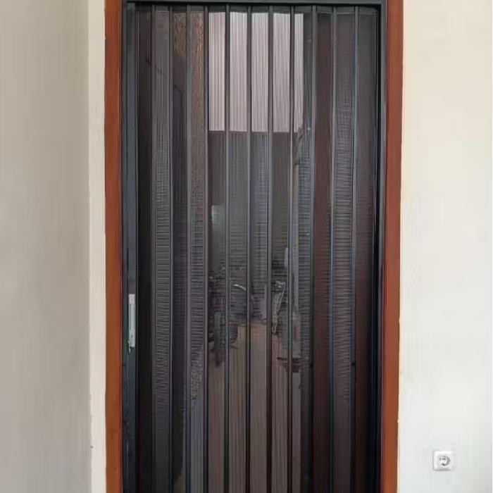 

Aluflex mesh door | pintu kawat nyamuk Alumunium buka satu arah Ukuran custom - Putih