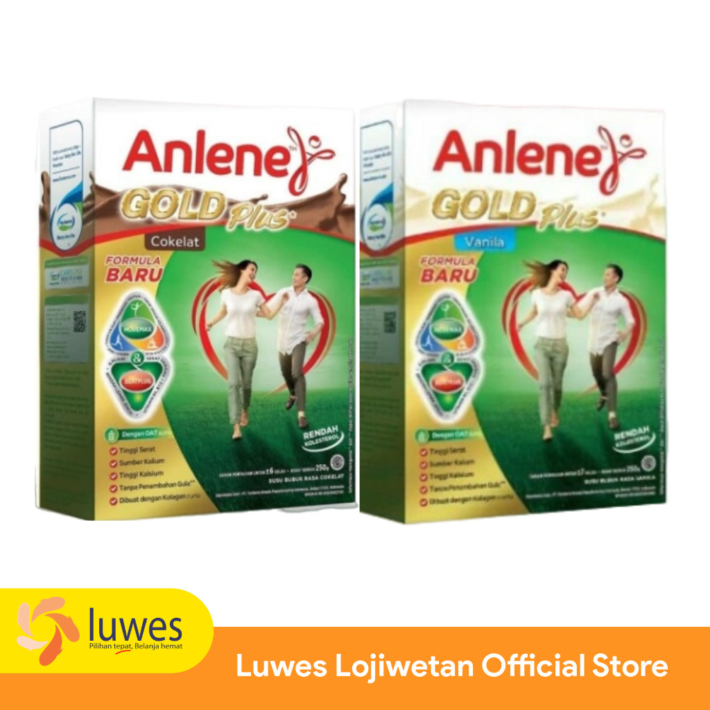 

Anlene Gold Susu Orang Tua 50+ Coklat/Vanila 600g