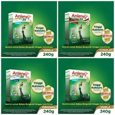 

Anlene Activit 240gr Plain/Vanilla/Coklat